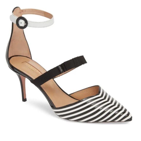 AQUAZZURA Very Downtown Ankle Strap Pump s… - Picture 1 of 13